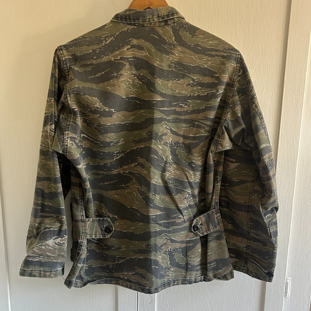 Vintage 90s Tiger Camo Jacket (Sz S) - Picture 5 of 5